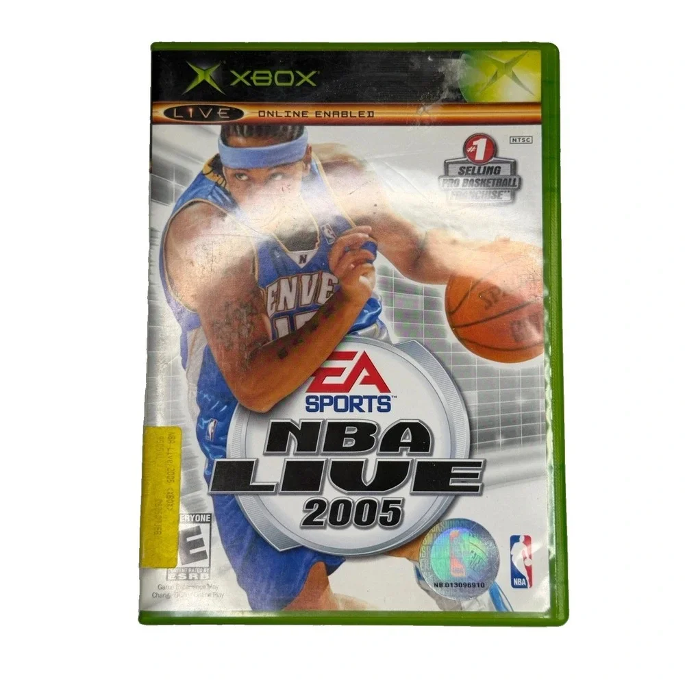 NBA Live 2005 (Microsoft Xbox, 2004) Complete CIB